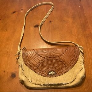 Beautiful Genuine Leather Buffalo Hardware Western Purse Very Luxurious Leather